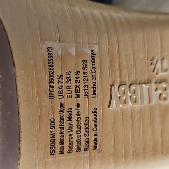 Sam & Libby Cassandra puffy denim platform sandals-7.5 - Picture 8 of 12